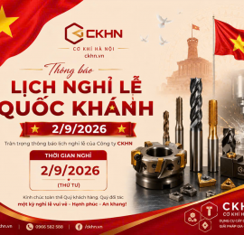  THÔNG BÁO LỊCH NGHỈ LỄ QUỐC KHÁNH 02/09/2026 – CKHN